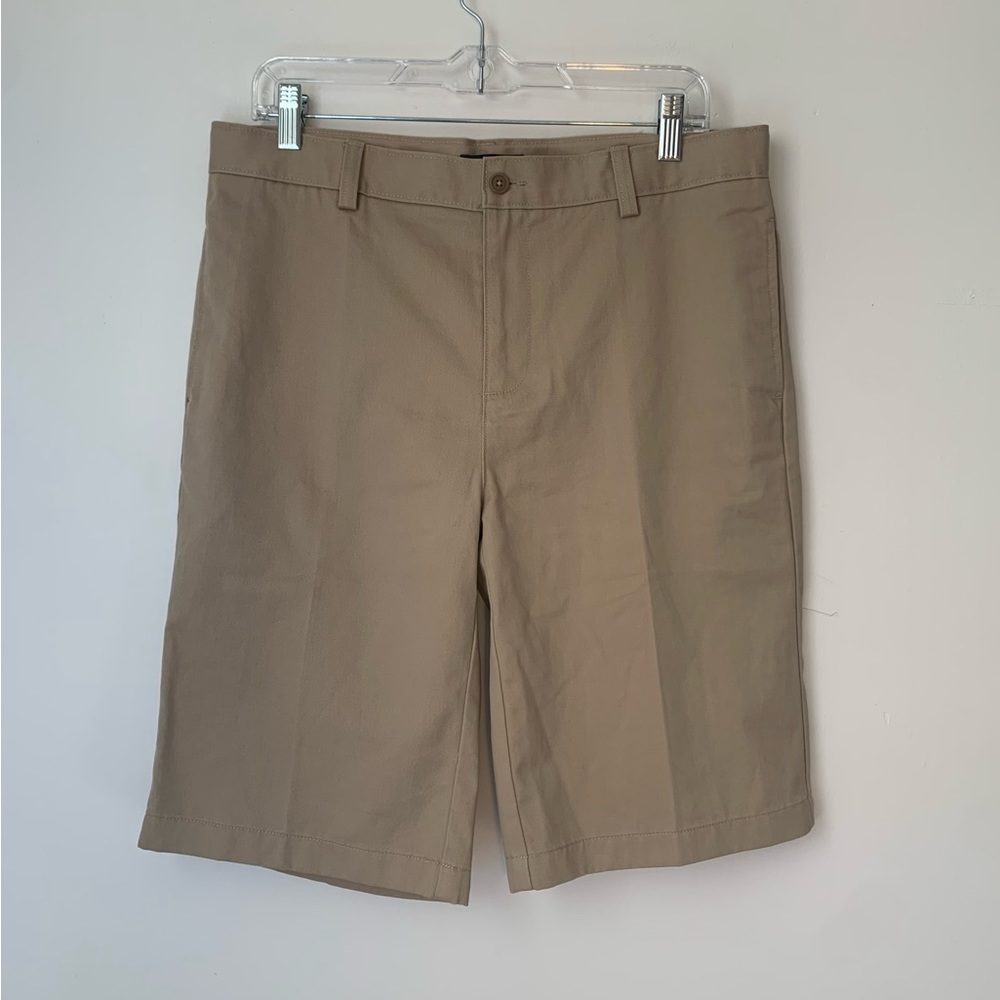 Lands' End Girls' Khaki/Tan Bermuda Shorts